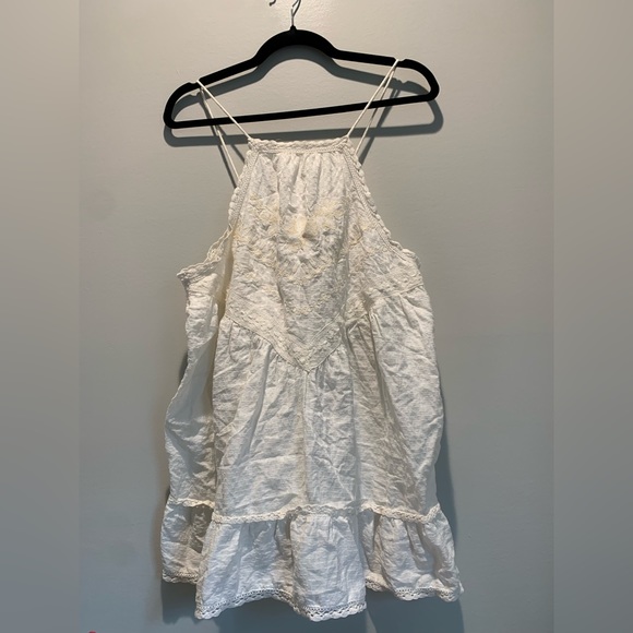 Elegant White Lace Trim Women Top - Picture 7 of 9